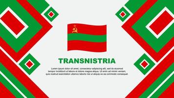 transnistria flagga abstrakt bakgrund design mall. transnistria oberoende dag baner tapet vektor illustration. transnistria tecknad serie