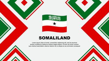 somaliland flagga abstrakt bakgrund design mall. somaliland oberoende dag baner tapet vektor illustration. somaliland oberoende dag