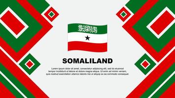 somaliland flagga abstrakt bakgrund design mall. somaliland oberoende dag baner tapet vektor illustration. somaliland tecknad serie