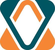 Dreieck abstrakt Konstruktion Vektor Logo