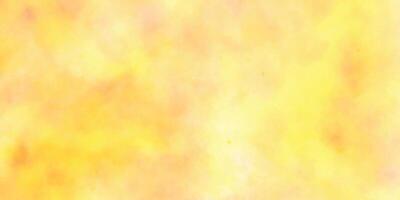 hell Gelb und Orange Hintergrund. abstrakt Aquarell Sanft Hintergrund Textur. vektor