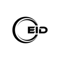 eid Brief Logo Design, Inspiration zum ein einzigartig Identität. modern Eleganz und kreativ Design. Wasserzeichen Ihre Erfolg mit das auffällig diese Logo. vektor