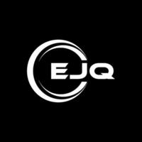 ejq Brief Logo Design, Inspiration zum ein einzigartig Identität. modern Eleganz und kreativ Design. Wasserzeichen Ihre Erfolg mit das auffällig diese Logo. vektor