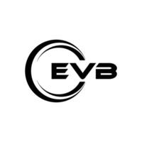 evb Brief Logo Design, Inspiration zum ein einzigartig Identität. modern Eleganz und kreativ Design. Wasserzeichen Ihre Erfolg mit das auffällig diese Logo. vektor