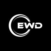 ewd Brief Logo Design, Inspiration zum ein einzigartig Identität. modern Eleganz und kreativ Design. Wasserzeichen Ihre Erfolg mit das auffällig diese Logo. vektor