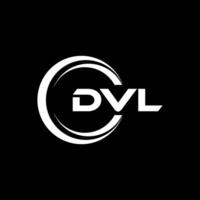 dvl Brief Logo Design, Inspiration zum ein einzigartig Identität. modern Eleganz und kreativ Design. Wasserzeichen Ihre Erfolg mit das auffällig diese Logo. vektor