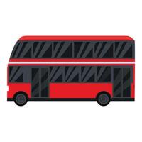 London Englisch Bus Symbol Karikatur Vektor. klassisch Tour vektor
