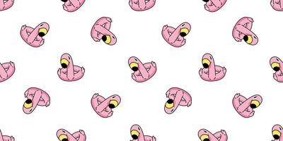 Rosa Flamingo nahtlos Muster Schwimmen Ring Schwimmbad Vektor Ozean Sommer- tropisch Schal isoliert Karikatur Vogel Flamingos Tier exotisch Natur wild Fauna wiederholen Hintergrund Fliese Hintergrund Illustration