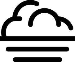 Wolke Symbol Symbol Vektor Bild. Illustration von das Hosting Lager Design Bild