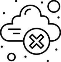 Wolke Symbol Symbol Vektor Bild. Illustration von das Hosting Lager Design Bild