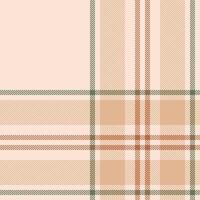 pläd kolla upp mönster. sömlös tyg textur. tartan textil- skriva ut. vektor