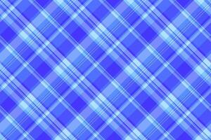 afrikanisch Textur Tartan Plaid, editierbar nahtlos Vektor Textil. Speisekarte Hintergrund prüfen Muster Stoff im Blau und cyan Farben.