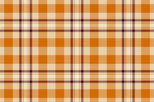 Muster Vektor Plaid von nahtlos Hintergrund Textil- mit ein prüfen Textur Tartan Stoff.