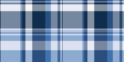 Stich Vektor Textur Hintergrund, bunt Plaid Tartan überprüfen. Grafik Stoff Muster nahtlos Textil- im Blau und Licht Farben.