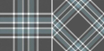 pläd tartan mönster av sömlös textur textil- med en vektor kolla upp tyg bakgrund.