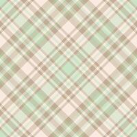 Hintergrund Tartan prüfen von Muster nahtlos Plaid mit ein Vektor Stoff Textil- Textur.