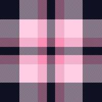 Textur Stoff Plaid von Tartan prüfen nahtlos mit ein Textil- Muster Hintergrund Vektor. vektor