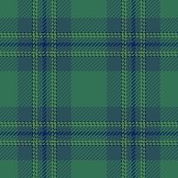 nahtlos Textil- Tartan von Textur Hintergrund prüfen mit ein Vektor Muster Stoff Plaid.