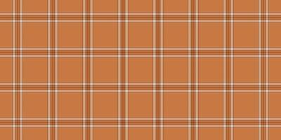 Vater prüfen Textil- Plaid, angepasst nahtlos Textur Muster. Beliebt Tartan Hintergrund Stoff Vektor im Orange und Pastell- Farben.