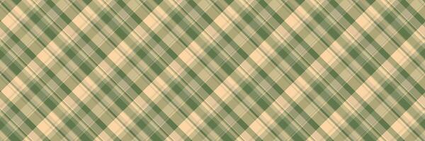 Streifen Muster Stoff Hintergrund, Sommer- nahtlos Textil- Plaid. weltweit Vektor Tartan Textur prüfen im Pastell- und Gelb Farben.