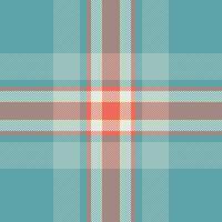 Plaid nahtlos Stoff von Hintergrund Muster Vektor mit ein prüfen Textur Tartan Textil.