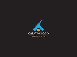 minimales Logo-Design vektor