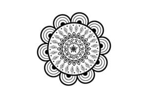 Mandala-Design-Vorlage vektor