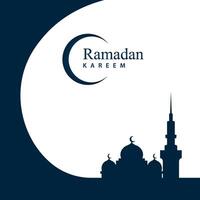 Ramadan Sozial Medien Post Vorlage Design , elegant Platz Startseite mit arabisch Ornament vektor