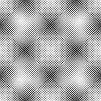 einfarbig geometrisch nahtlos Kreis Muster Hintergrund - - abstrakt schwarz und Weiß Vektor Grafik