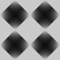 geometrisk punkt mönster bakgrund - abstrakt svart och vit vektor design