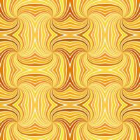 orange sömlös abstrakt hypnotisk spiral stråle rand mönster bakgrund - vektor grafisk design