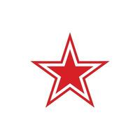 Star Symbol modisch Vektor Vorlage Illustration Design