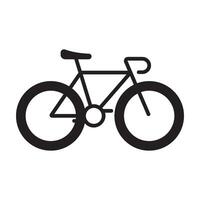 fixie Fahrrad Symbol Vektor
