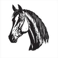 Pferd Silhouette Tier Logo schwarz Pferde Grafik Vektor Illustration