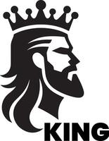 minimal kung varumärke logotyp begrepp, svart Färg silhuett, vit bakgrund 11 vektor