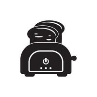 Toaster Symbol, Toaster Vektor Kunst Illustration