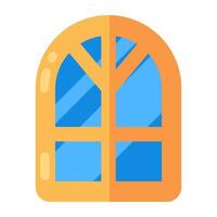 editierbares Design-Symbol des Fensters vektor