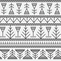 etnisk sömlös mönster. vektor stam- bakgrund. etnisk blommor och geometrisk ramar. design för tyg, tapet, gräns, omslag papper.