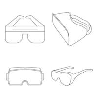 vr Brille Symbol Vektor