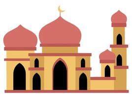 islamic moské för ramadan bakgrund vektor