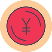 Yen-Symbol-Vektor-Symbol vektor