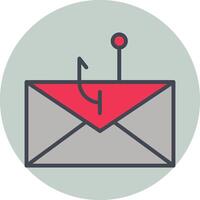 Phishing-Vektor-Symbol vektor