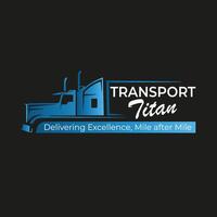 LKW Transport logistisch Logo Design Vektor
