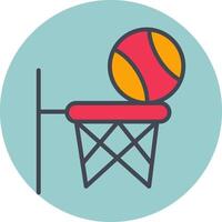 Basketball-Vektor-Symbol vektor