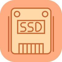 SSD-Vektorsymbol vektor