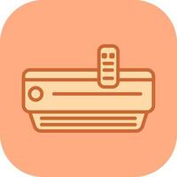 Vektorsymbol für mobile Klimaanlage vektor