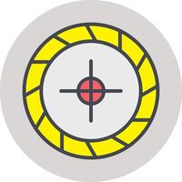 Roulette ii Vektor Symbol