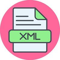 xml vektor ikon