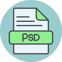 PSD-Vektorsymbol vektor