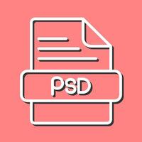 PSD-Vektorsymbol vektor